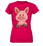 T-Shirt - Schweinchen - Ladies - Schweinchen's Shop - Lady-Shirts - Sorbet / XS