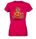 T-Shirt - "Halloween" - Ladies - Schweinchen's Shop - Lady-Shirts - Sorbet / XS