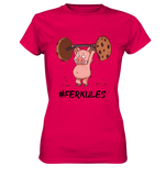 "Ferkules" - Ladies Premium Shirt - Schweinchen's Shop - Lady-Shirts - Sorbet / XS