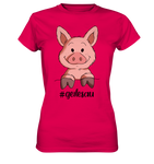 "Geile Sau" - Ladies Premium Shirt - Schweinchen's Shop - Lady-Shirts - Sorbet / XS