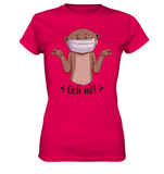 T-Shirt - "och nö" - Ladies - Schweinchen's Shop - Lady-Shirts - Sorbet / XS