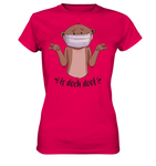 T-Shirt - "Is doch doof" - Ladies - Schweinchen's Shop - Lady-Shirts - Sorbet / XS