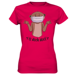 T-Shirt - "Is doch doof" - Ladies - Schweinchen's Shop - Lady-Shirts - Sorbet / XS