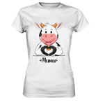 "MUMU" - Ladies Premium Shirt - Schweinchen's Shop - Lady-Shirts - White / XS