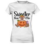 T-Shirt - "Sweeter than Otter" - Ladies - Schweinchen's Shop - Lady-Shirts - White / XS