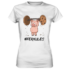 "Ferkules" - Ladies Premium Shirt - Schweinchen's Shop - Lady-Shirts - White / XS