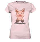 "Schweinchen" - Ladies Premium Shirt - Schweinchen's Shop - Lady-Shirts - Orchid Pink / XS