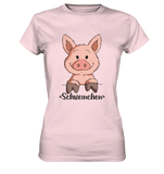 "Schweinchen" - Ladies Premium Shirt - Schweinchen's Shop - Lady-Shirts - Orchid Pink / XS