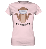 T-Shirt - "Is doch doof" - Ladies - Schweinchen's Shop - Lady-Shirts - Orchid Pink / XS