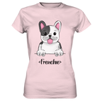 "Frenchie" - Ladies Premium Shirt - Schweinchen's Shop - Lady-Shirts - Orchid Pink / XS