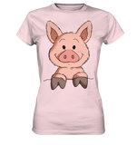T-Shirt - Schweinchen - Ladies - Schweinchen's Shop - Lady-Shirts - Orchid Pink / XS