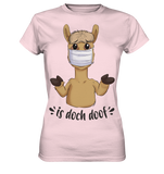 T-Shirt - "is doch doof" - Ladies - Schweinchen's Shop - Lady-Shirts - Orchid Pink / XS