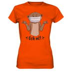 T-Shirt - "och nö" - Ladies - Schweinchen's Shop - Lady-Shirts - Orange / XS