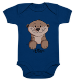 Otter Kids - Organic Baby Bodysuite - Schweinchen's Shop - Kinder-Produkte - Nautical Navy / 0-3