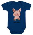 Baby Ferkel - Organic Baby Bodysuite - Schweinchen's Shop - Kinder-Produkte - Nautical Navy / 0-3