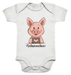 Schweinchen Kids - Organic Baby Bodysuite - Schweinchen's Shop - Kinder-Produkte - White / 0-3