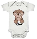 Otter Kids - Organic Baby Bodysuite - Schweinchen's Shop - Kinder-Produkte - White / 0-3
