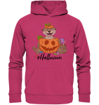 Hoodie - "Halloween" - Unisex - Schweinchen's Shop - Hoodies - Raspberry / XS