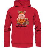 Hoodie - "Halloween" - Unisex - Schweinchen's Shop - Hoodies - Red / XS