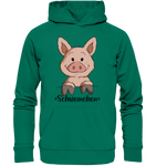 Hoodie - "Schweinchen" - Unisex - Schweinchen's Shop - Hoodies - Varsity Green / XS