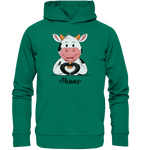 "MUMU" - Organic Hoodie - Schweinchen's Shop - Hoodies - Varsity Green / XS