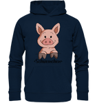 Hoodie - "Schweinchen" - Unisex - Schweinchen's Shop - Hoodies - French Navy / XS