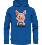 Hoodie - "Herz Schweinchen" - Unisex - Schweinchen's Shop - Hoodies - Royal Blue / XS