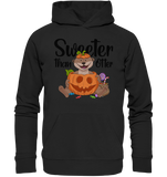 Hoodie - "Sweeter Than Otter" - Unisex - Organic Hoodie - Schweinchen's Shop - Hoodies - Black / XS