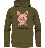 Hoodie - "Schweinchen" - Unisex - Schweinchen's Shop - Hoodies - British Khaki / XS