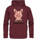 Hoodie - "Schweinchen" - Unisex - Schweinchen's Shop - Hoodies - Burgundy / XS