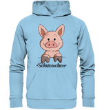 Hoodie - "Schweinchen" - Unisex - Schweinchen's Shop - Hoodies - Sky Blue / XS
