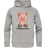 Hoodie - "Schweinchen" - Unisex - Schweinchen's Shop - Hoodies - Heather Grey / XS