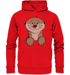 Hoodie - Otter - Unisex - Schweinchen's Shop - Hoodies - Bright Red / XS