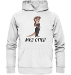 "Mrs Otter" - Vorn - Organic Hoodie - Schweinchen's Shop - Hoodies - White / XS