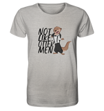 T-Shirt - "Not Like Otter Men" - Organic Shirt (meliert) - Schweinchen's Shop - Unisex-Shirts - Heather Grey / XS