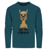 Pullover - "Alpaca" - Men - Schweinchen's Shop - Sweatshirts - Stargazer / S