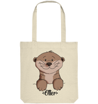 Otter Tasche "Otter" - Organic Tote-Bag - Schweinchen's Shop - Taschen - Natural / ca. 38x42