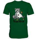 Naschbär - Premium Shirt - Schweinchen's Shop - Unisex-Shirts - Bottle Green / S