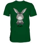 "Esel" - Esel - Premium Shirt - Schweinchen's Shop - Unisex-Shirts - Bottle Green / S