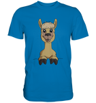 Alpaka o.T. - Premium Shirt - Schweinchen's Shop - Unisex-Shirts - Royal Blue / S