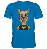 T-Shirt - "Herz" - Men - Schweinchen's Shop - Unisex-Shirts - Royal Blue / S