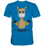 T-Shirt - "mimimi" - Men - Schweinchen's Shop - Unisex-Shirts - Royal Blue / S