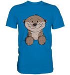 Otter T-Shirt - Premium Shirt - Schweinchen's Shop - Unisex-Shirts - Royal Blue / S