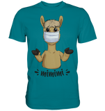 T-Shirt - "mimimi" - Men - Schweinchen's Shop - Unisex-Shirts - Diva Blue / S
