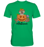 T-Shirt - "Halloween" - Men - Schweinchen's Shop - Unisex-Shirts - Kelly Green / S