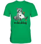 #cheatday - Premium Shirt - Schweinchen's Shop - Unisex-Shirts - Kelly Green / S