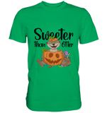 T-Shirt - "Sweeter than Otter" - Men - Schweinchen's Shop - Unisex-Shirts - Kelly Green / S