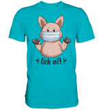 T-Shirt - "och nö" - Men - Schweinchen's Shop - Unisex-Shirts - Swimming Pool / S