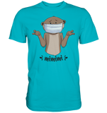 T-Shirt - "mimimi" - Men - Schweinchen's Shop - Unisex-Shirts - Swimming Pool / S