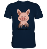 "Schweinchen" - Premium Shirt - Schweinchen's Shop - Unisex-Shirts - Navy / S